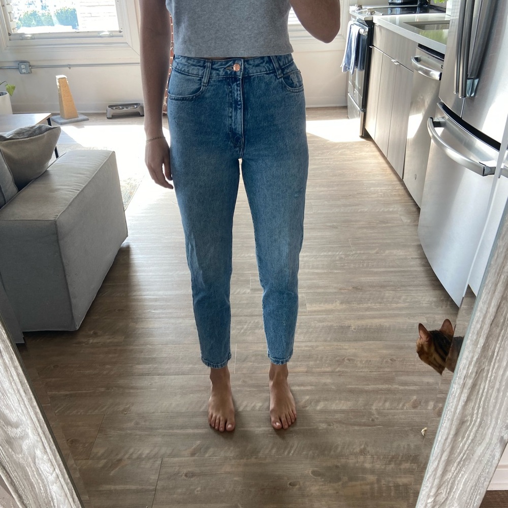 Zara straight leg jeans